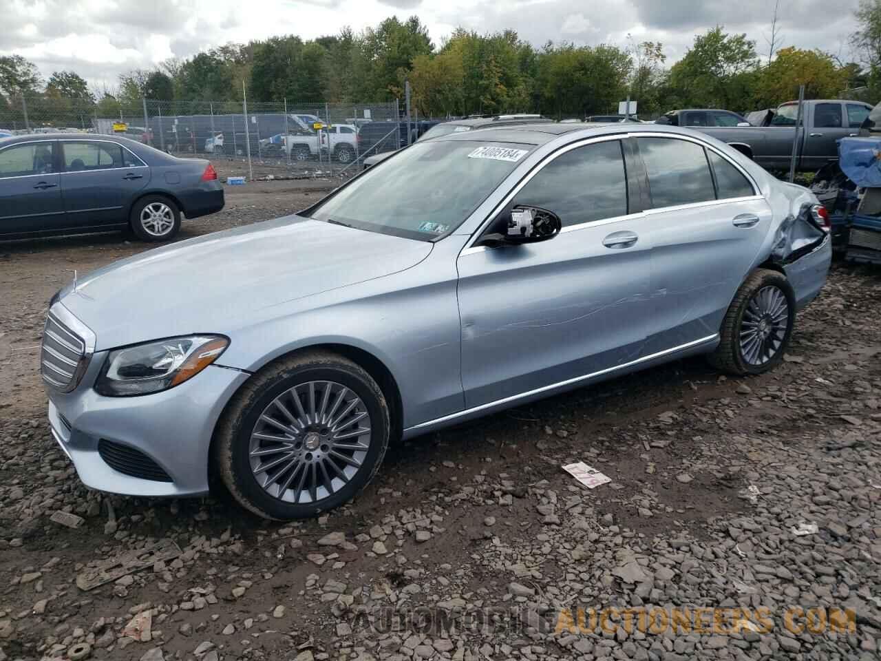 55SWF4KB7GU135680 MERCEDES-BENZ C-CLASS 2016