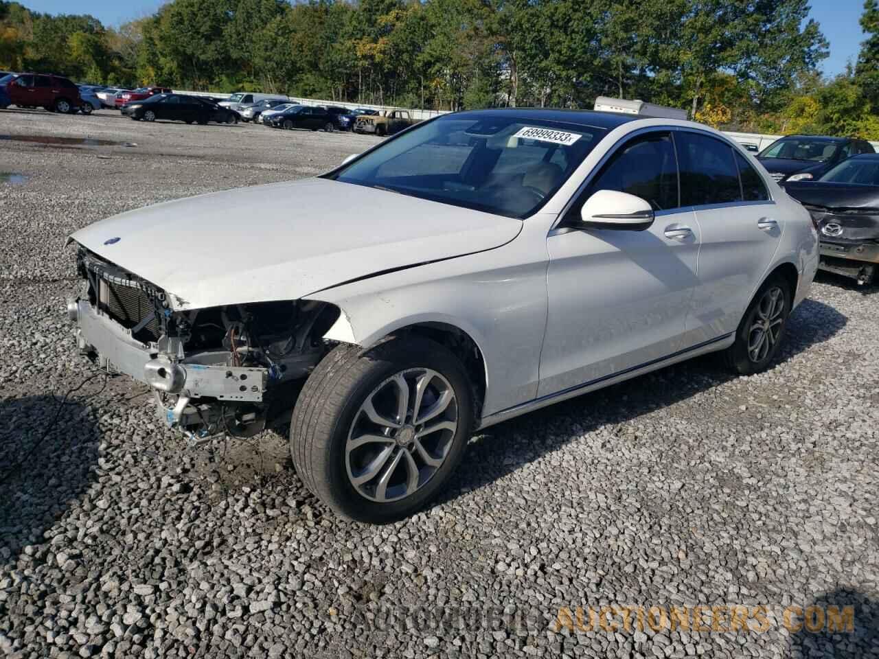 55SWF4KB7GU136649 MERCEDES-BENZ C-CLASS 2016