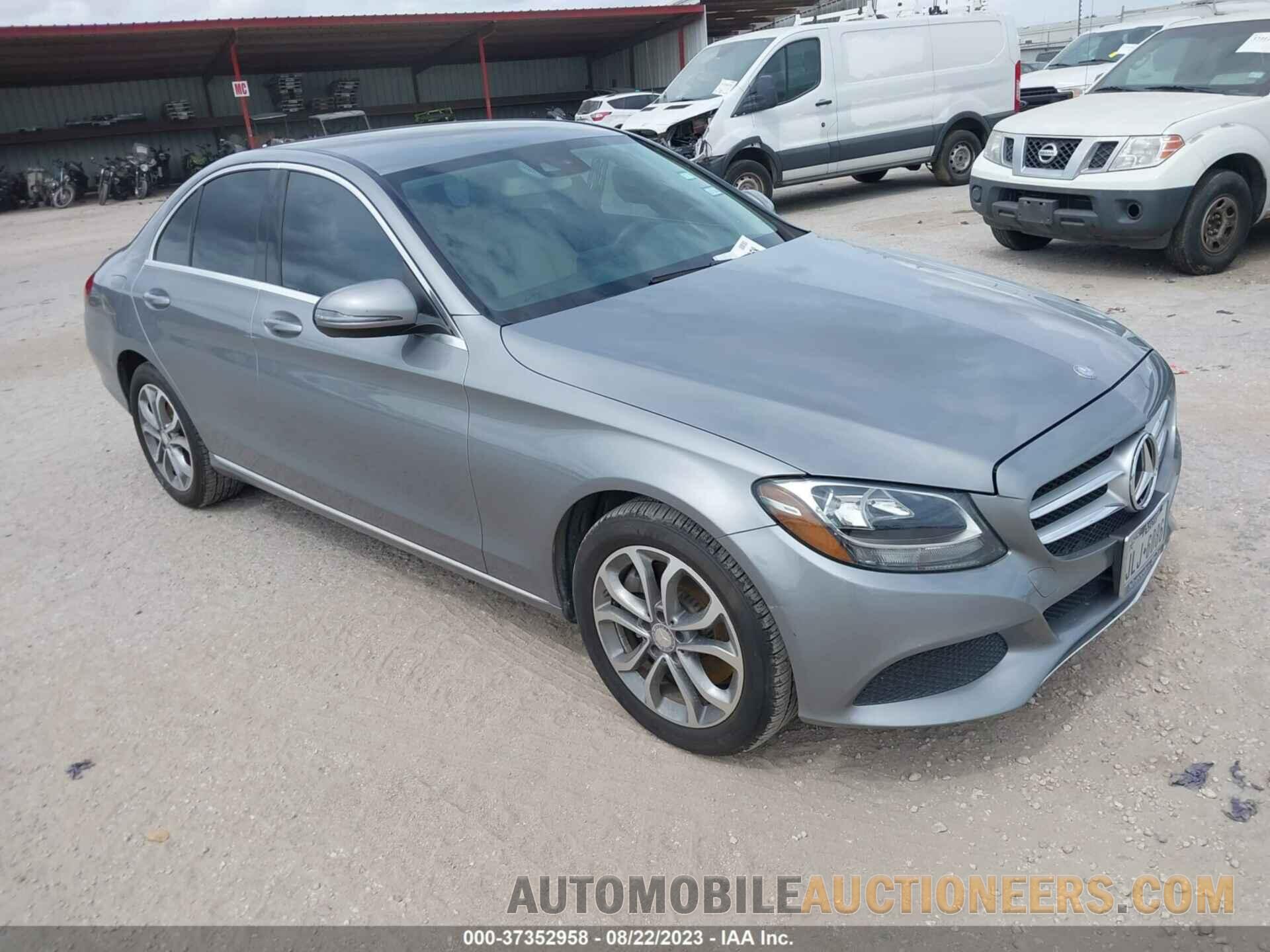 55SWF4KB7GU136702 MERCEDES-BENZ C-CLASS 2016