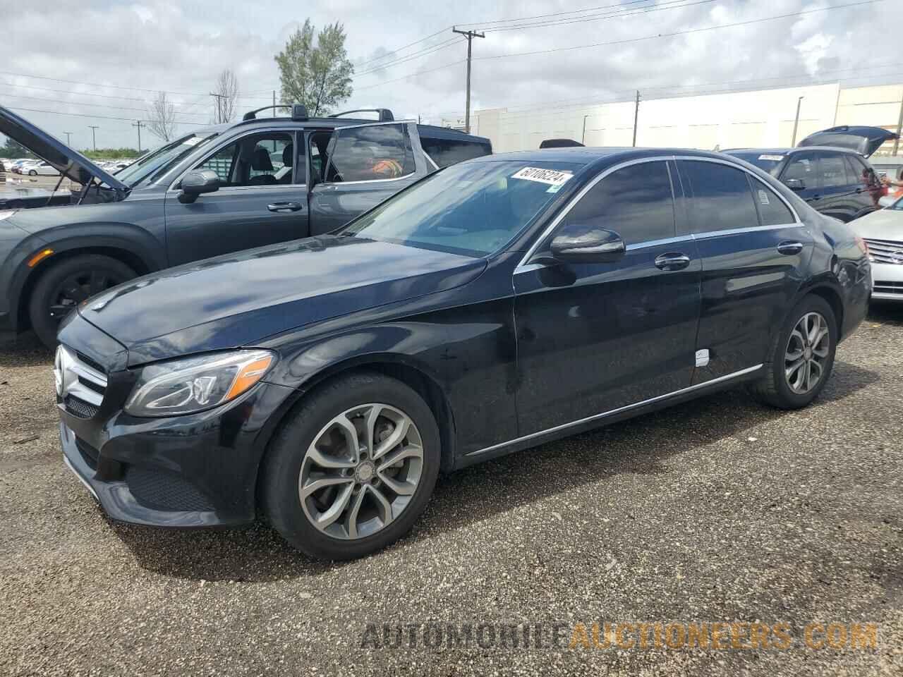 55SWF4KB7GU139504 MERCEDES-BENZ C-CLASS 2016