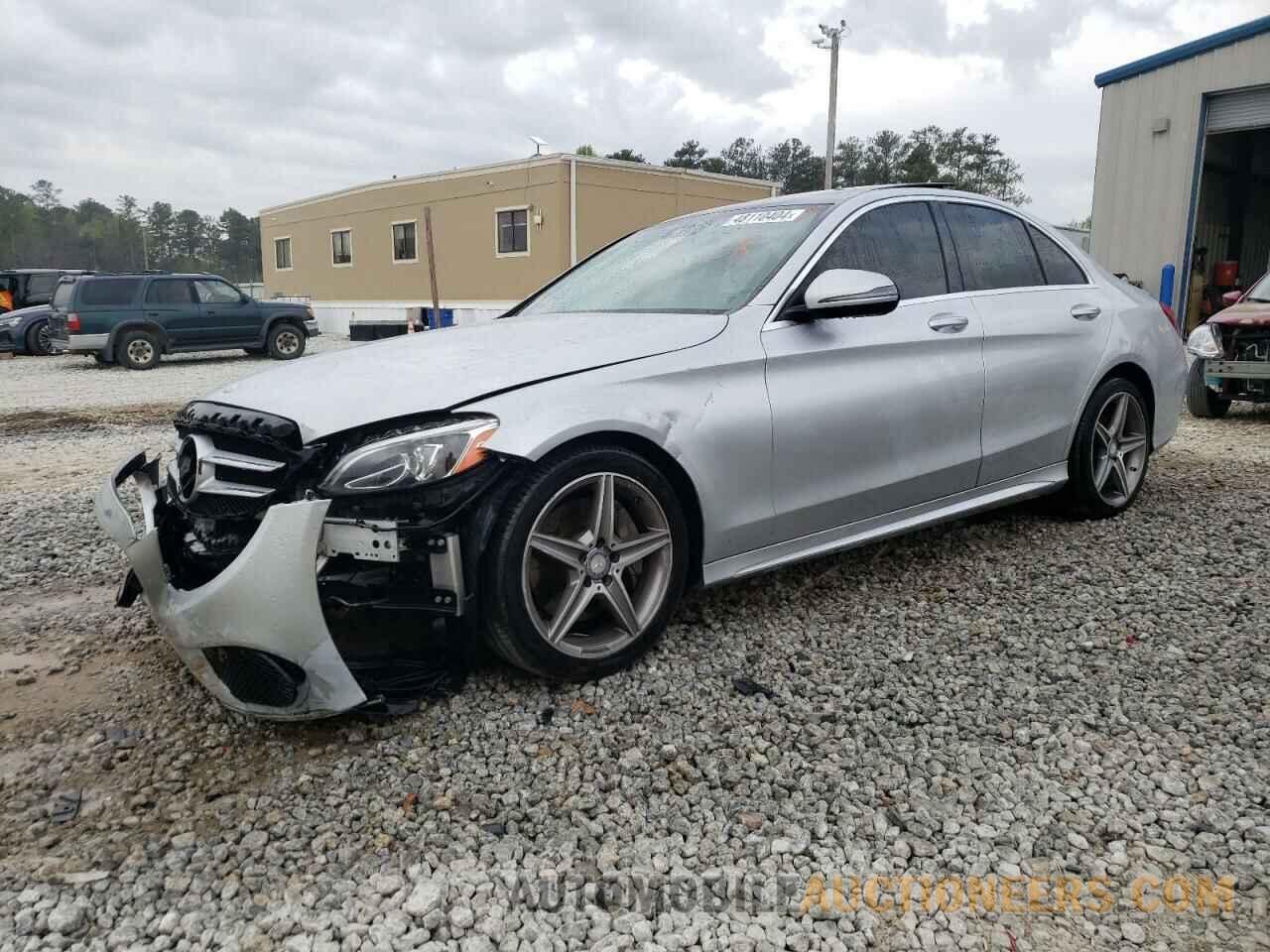 55SWF4KB7GU140586 MERCEDES-BENZ C-CLASS 2016