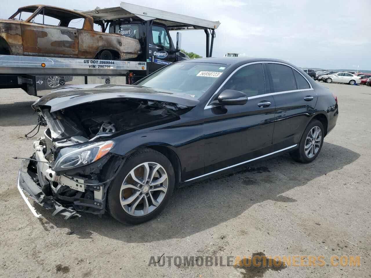 55SWF4KB7GU145593 MERCEDES-BENZ C-CLASS 2016