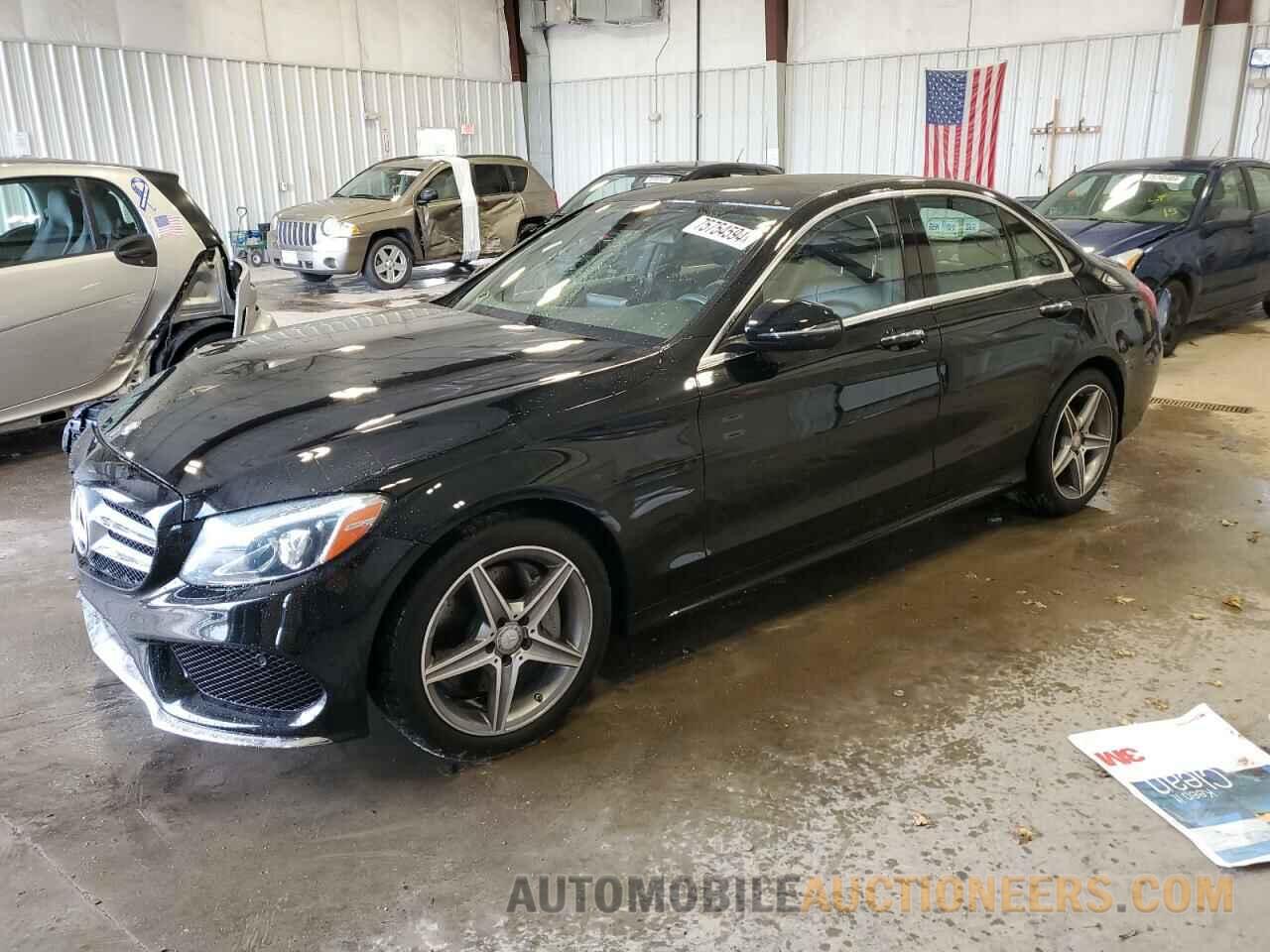 55SWF4KB7GU152561 MERCEDES-BENZ C-CLASS 2016