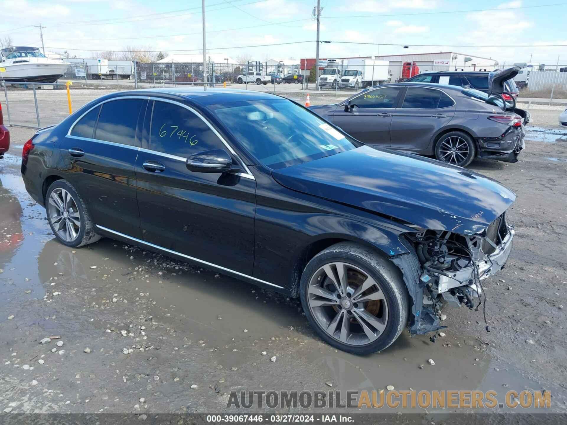 55SWF4KB7GU160692 MERCEDES-BENZ C 300 2016