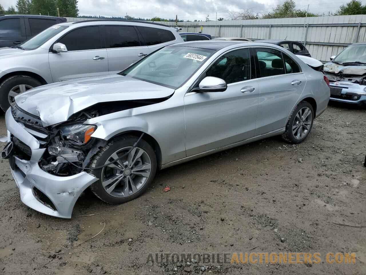 55SWF4KB7GU163382 MERCEDES-BENZ C-CLASS 2016