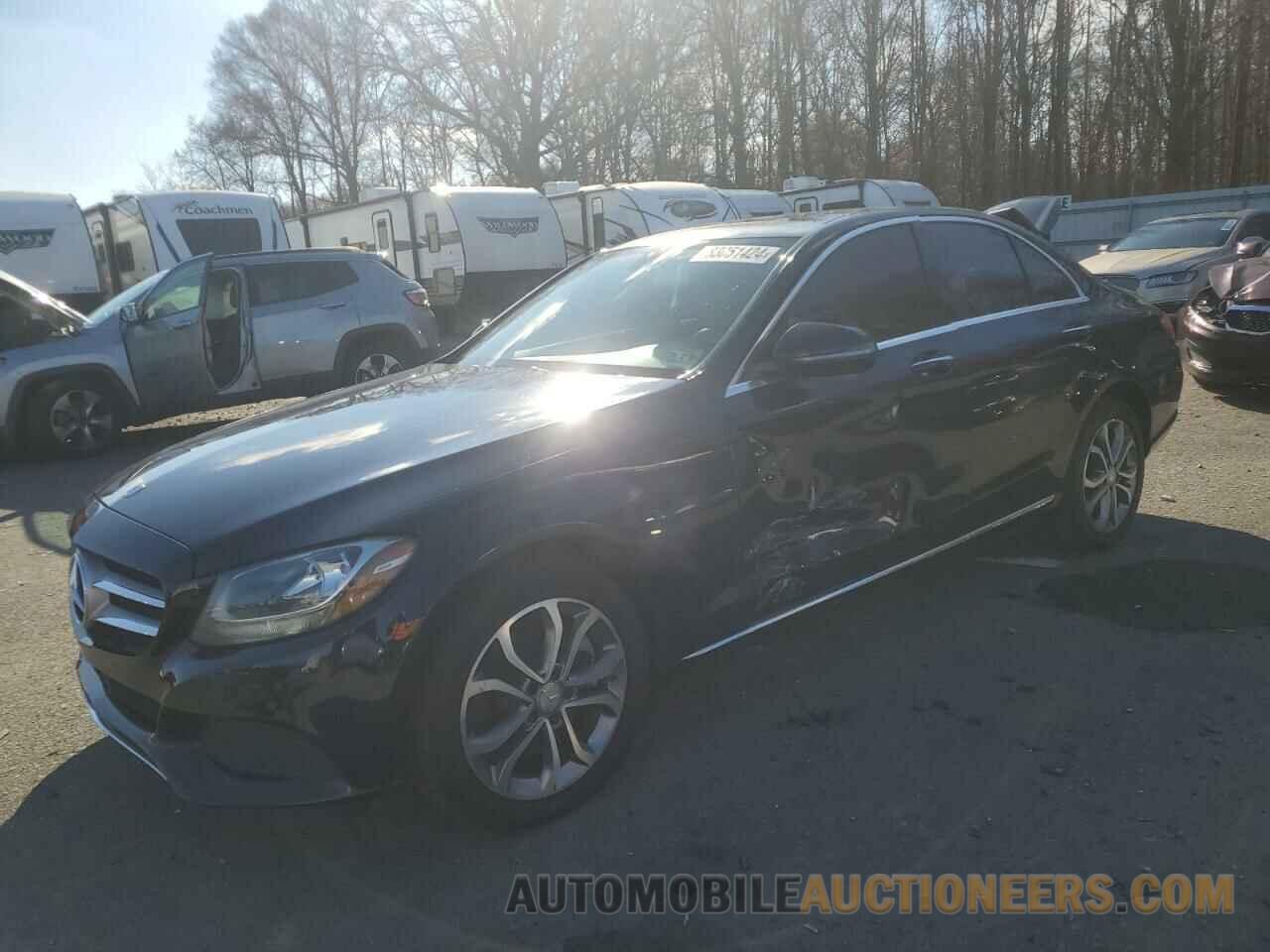 55SWF4KB7GU165858 MERCEDES-BENZ C-CLASS 2016