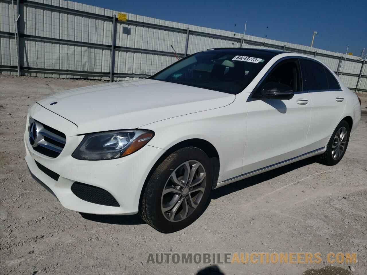 55SWF4KB7GU166749 MERCEDES-BENZ C-CLASS 2016