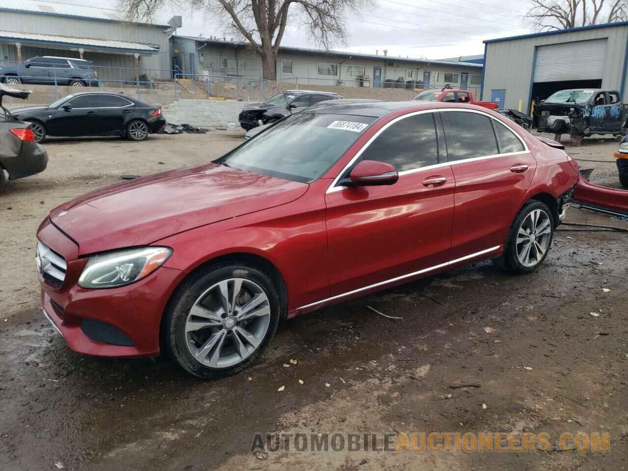 55SWF4KB7GU169070 MERCEDES-BENZ C-CLASS 2016