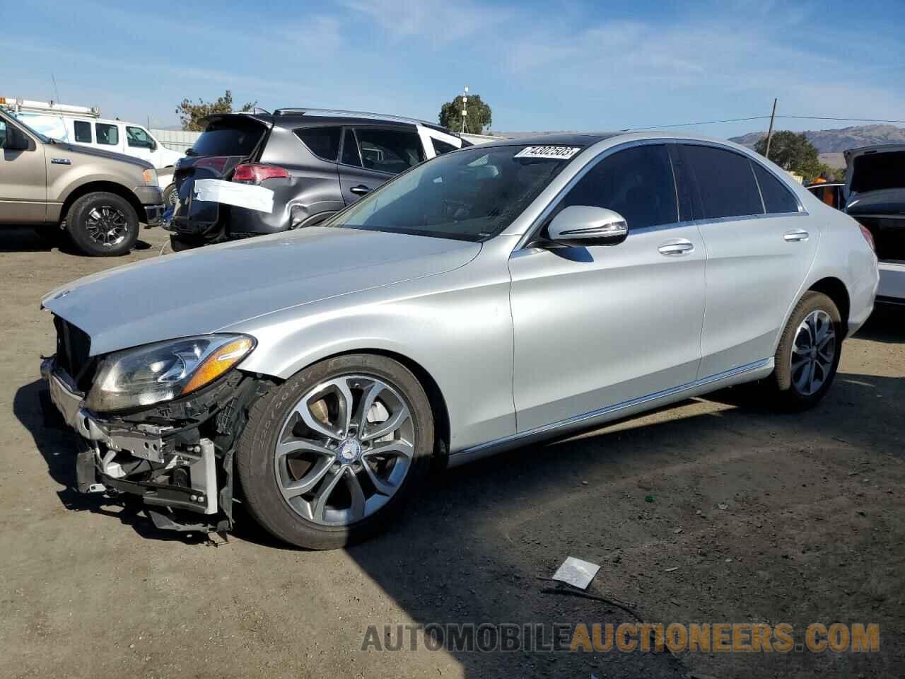 55SWF4KB7GU174432 MERCEDES-BENZ C-CLASS 2016