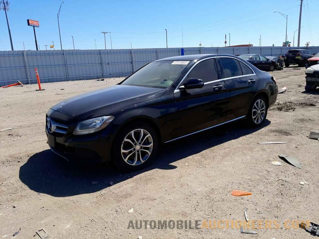 55SWF4KB7GU175550 MERCEDES-BENZ C-CLASS 2016