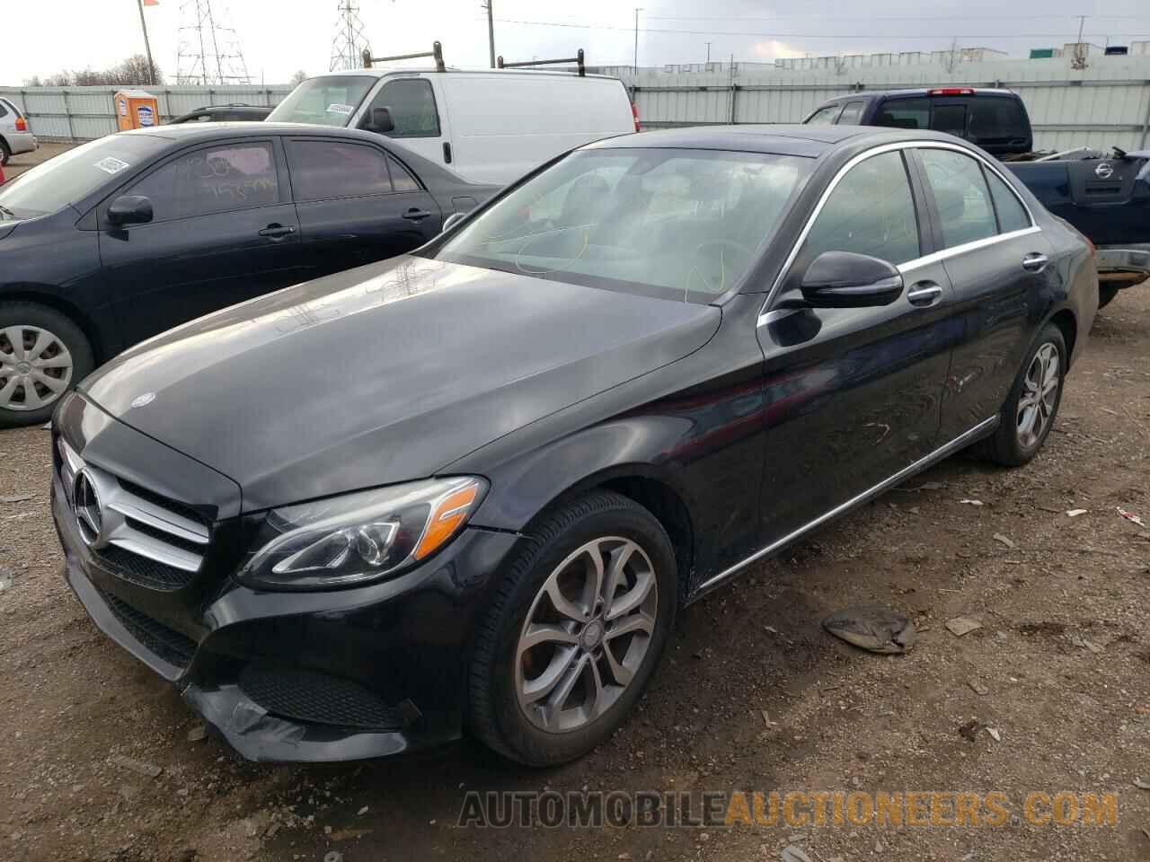 55SWF4KB7GU178481 MERCEDES-BENZ C-CLASS 2016