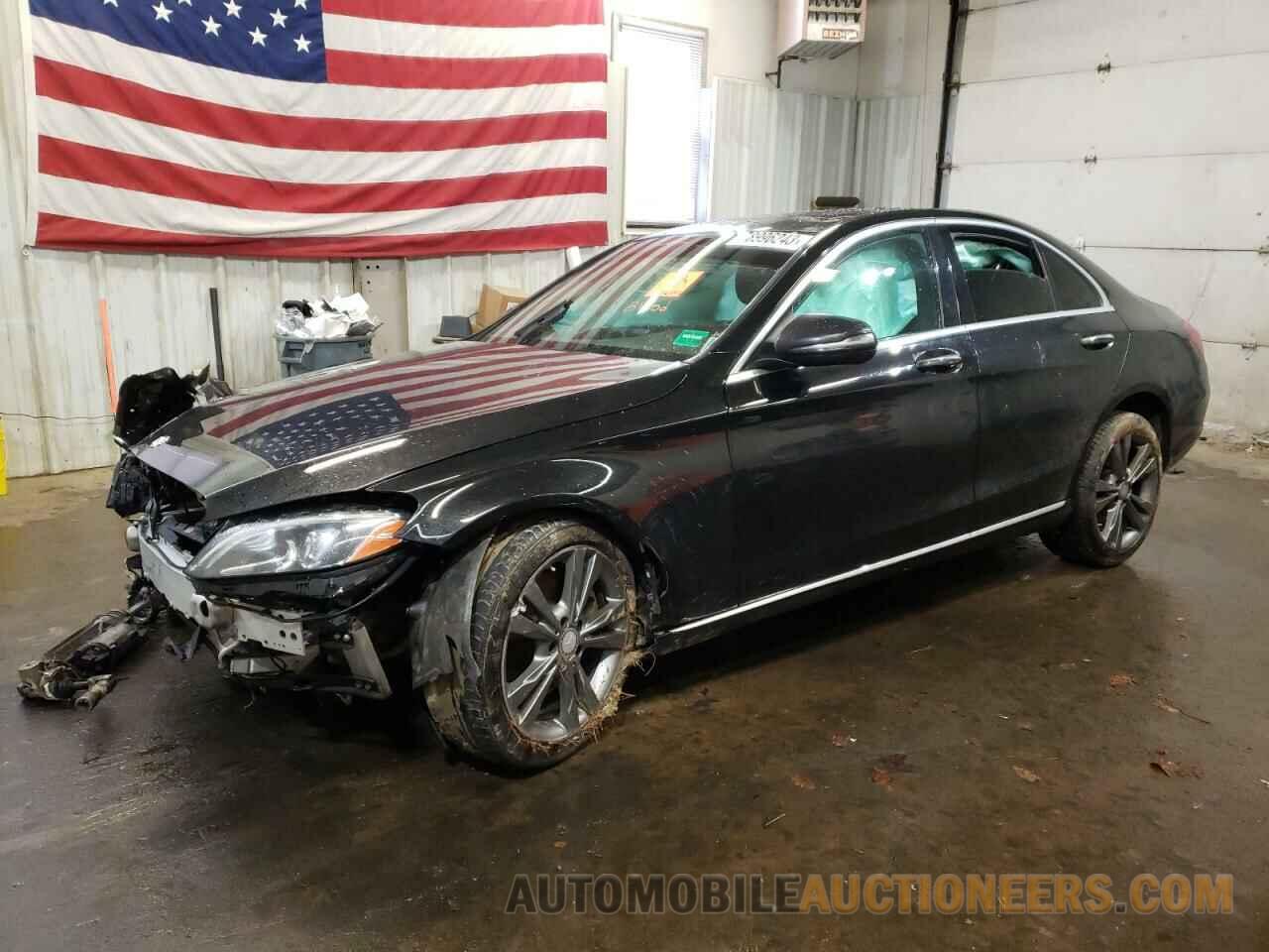 55SWF4KB7HU180619 MERCEDES-BENZ C-CLASS 2017