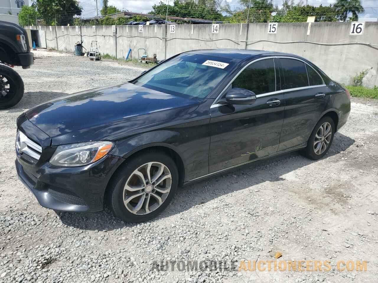 55SWF4KB7HU183195 MERCEDES-BENZ C-CLASS 2017