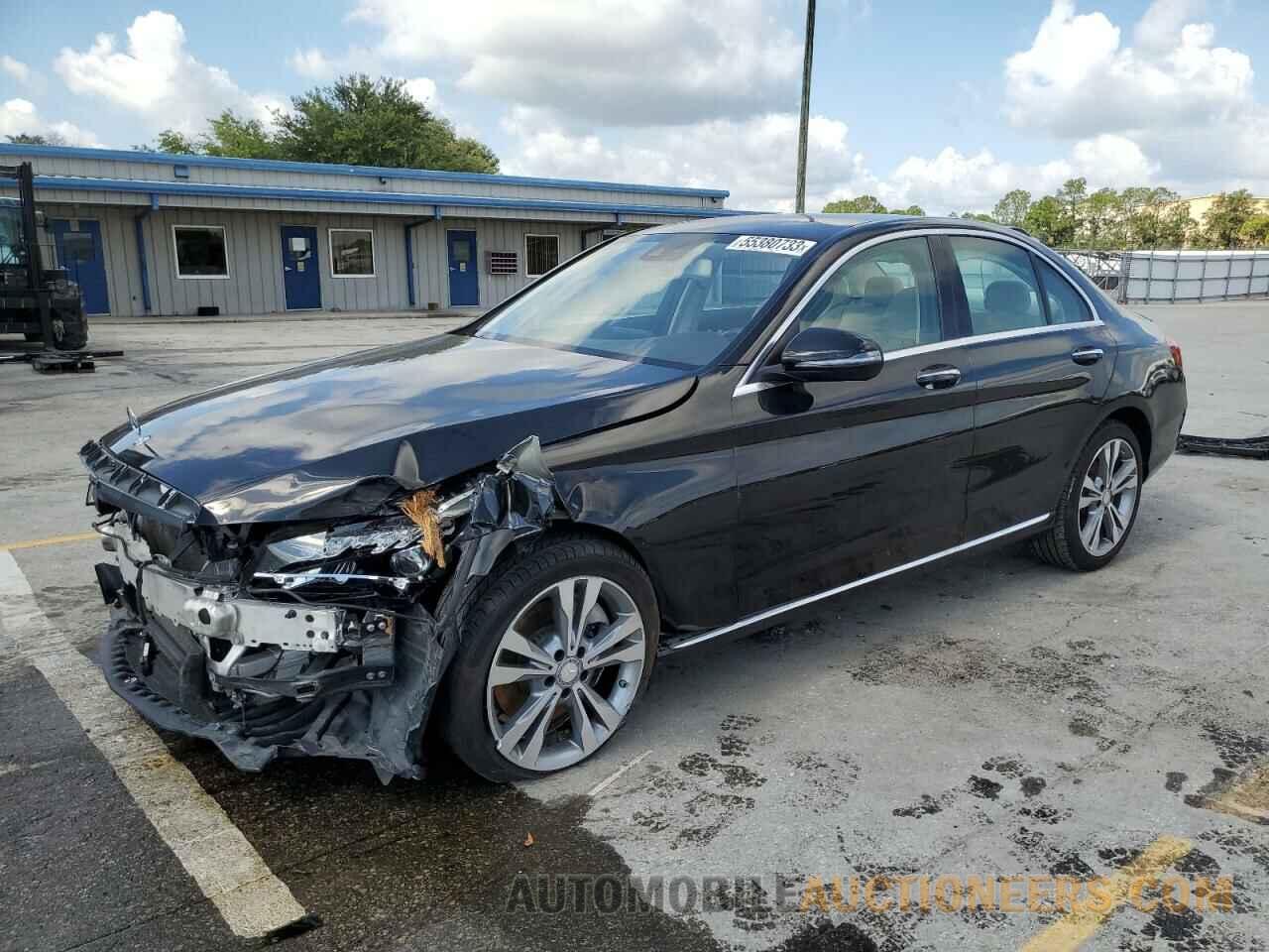 55SWF4KB7HU186033 MERCEDES-BENZ C-CLASS 2017