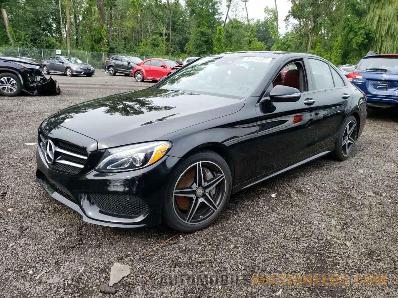 55SWF4KB7HU191474 MERCEDES-BENZ C-CLASS 2017