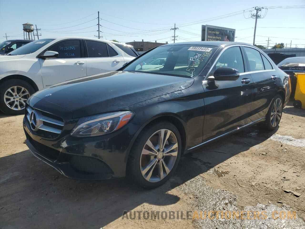 55SWF4KB7HU204563 MERCEDES-BENZ C-CLASS 2017