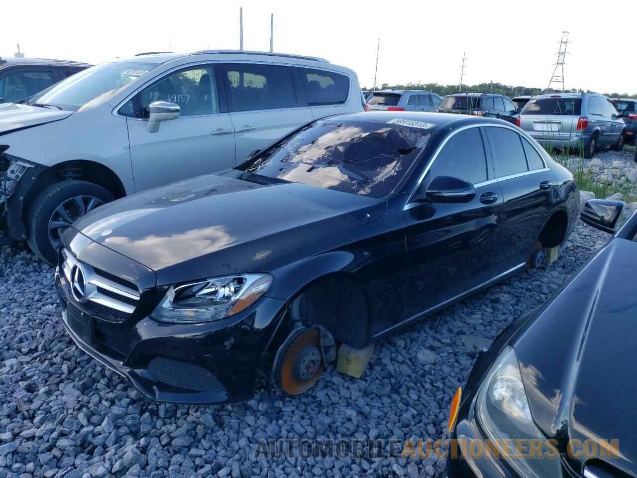 55SWF4KB7HU210671 MERCEDES-BENZ C-CLASS 2017