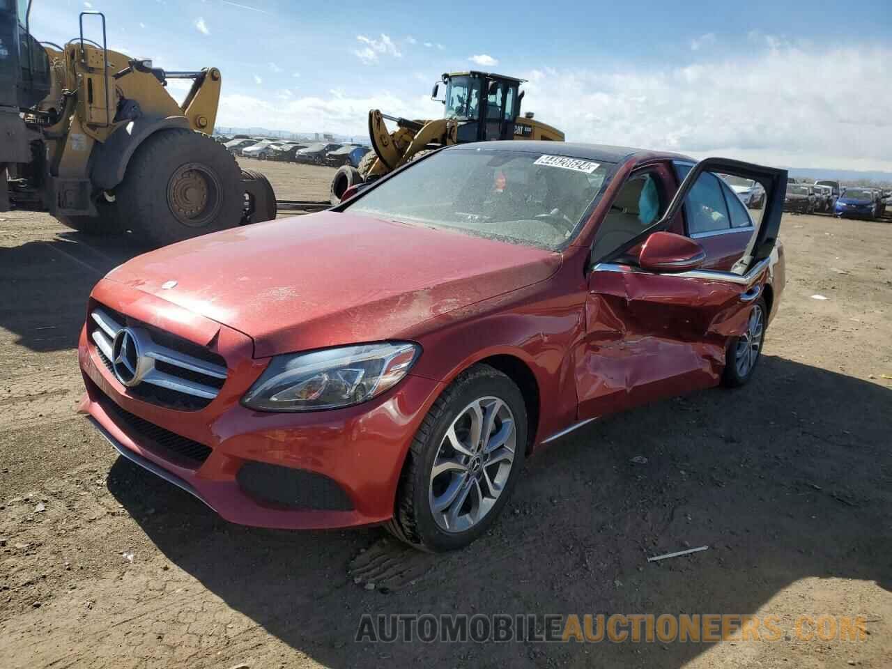 55SWF4KB7HU210864 MERCEDES-BENZ C-CLASS 2017