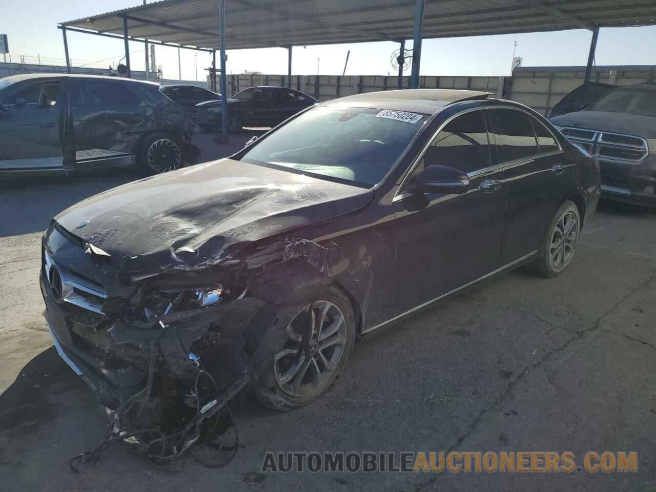 55SWF4KB7HU214056 MERCEDES-BENZ C-CLASS 2017