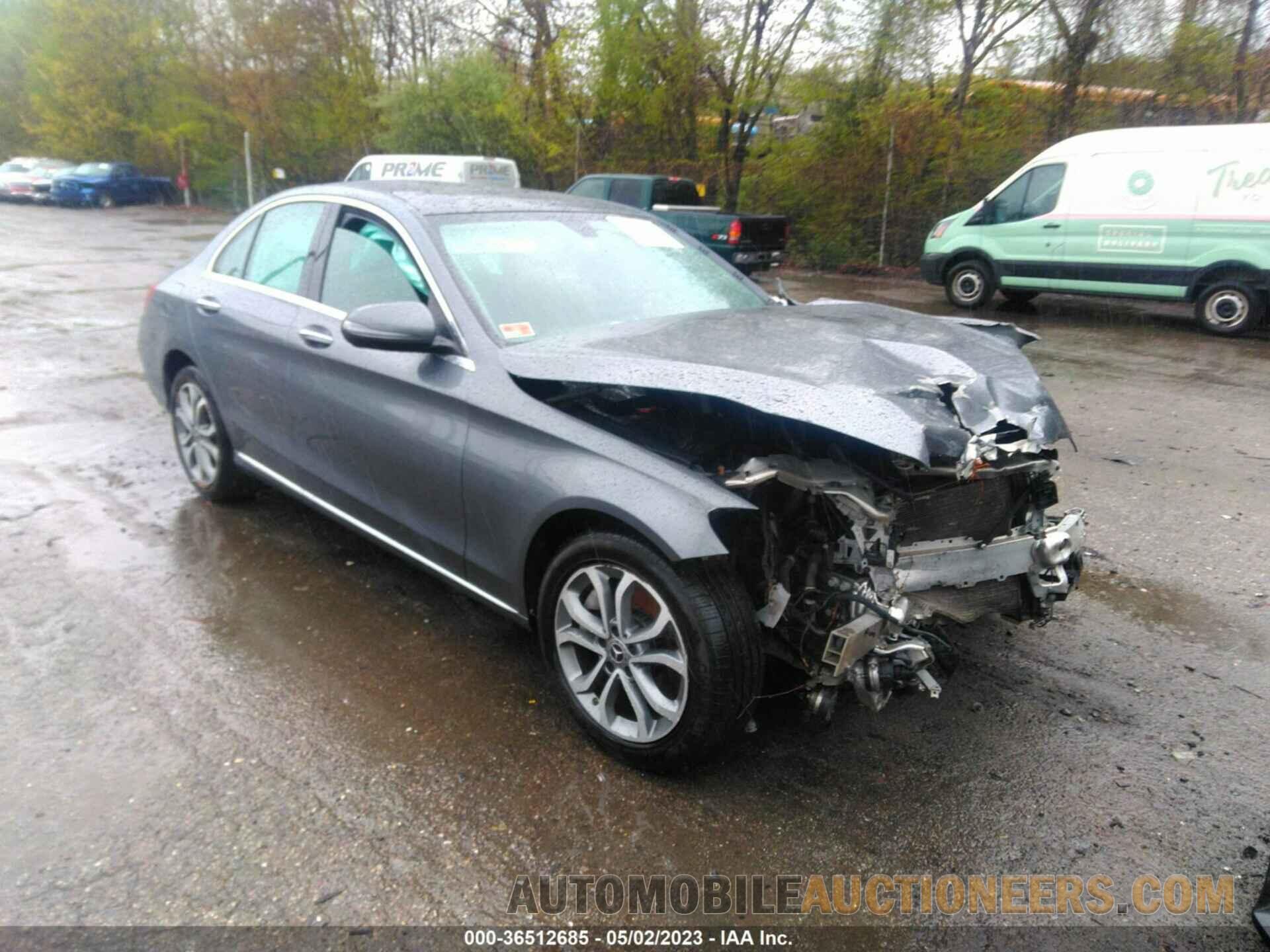 55SWF4KB7HU217135 MERCEDES-BENZ C-CLASS 2017