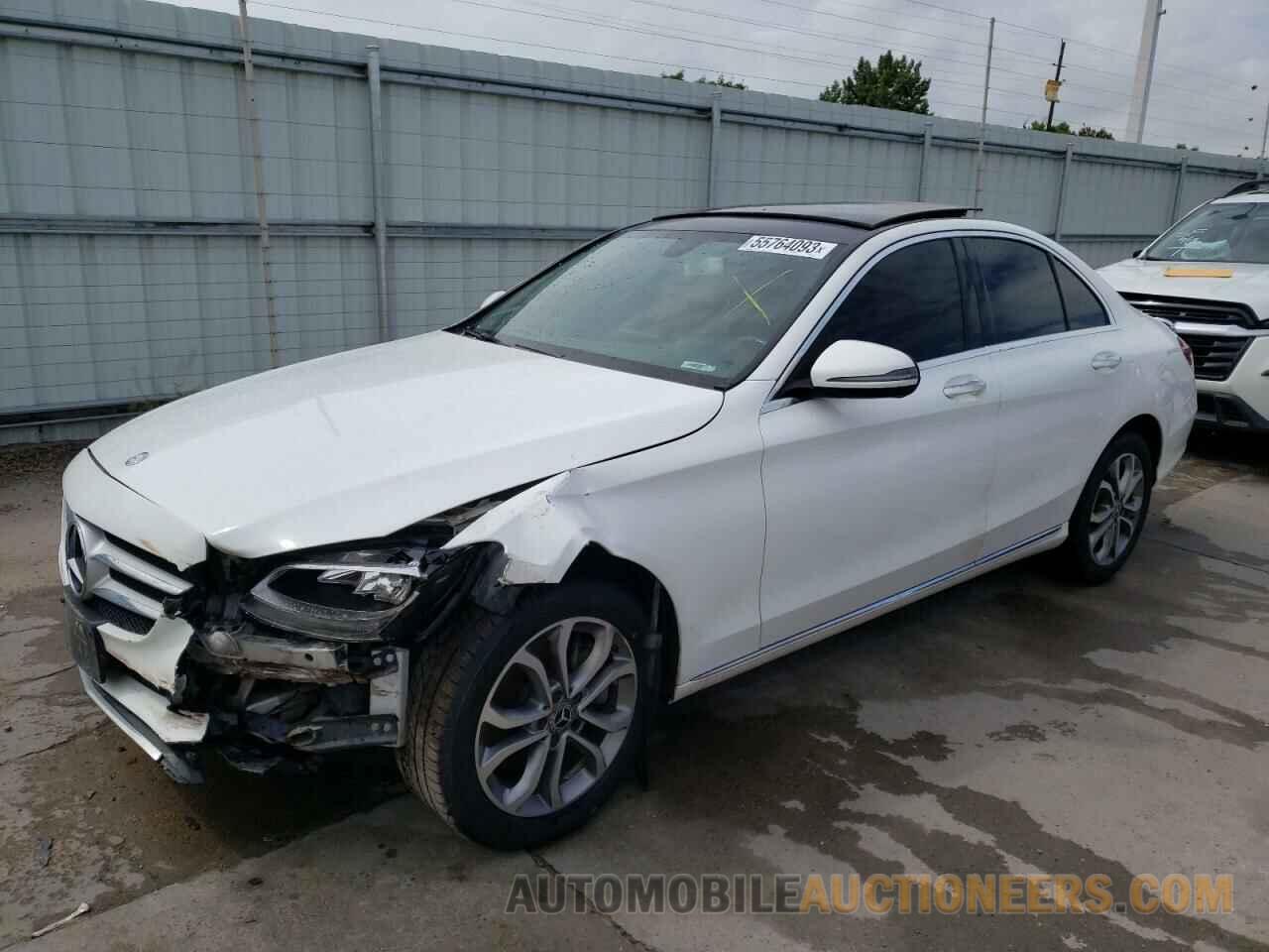 55SWF4KB7HU228345 MERCEDES-BENZ C-CLASS 2017