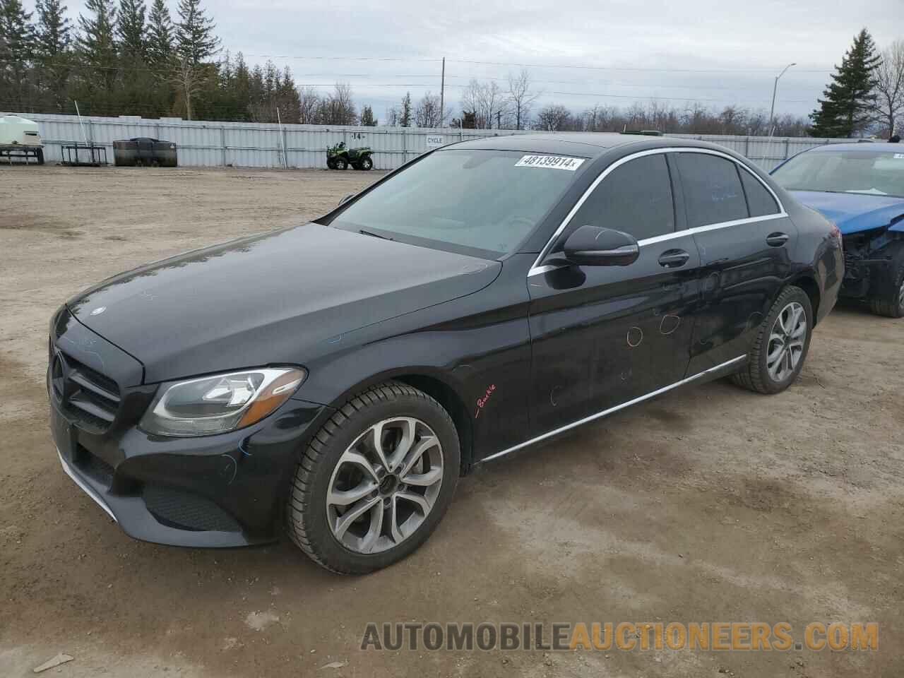 55SWF4KB7HU228619 MERCEDES-BENZ C-CLASS 2017