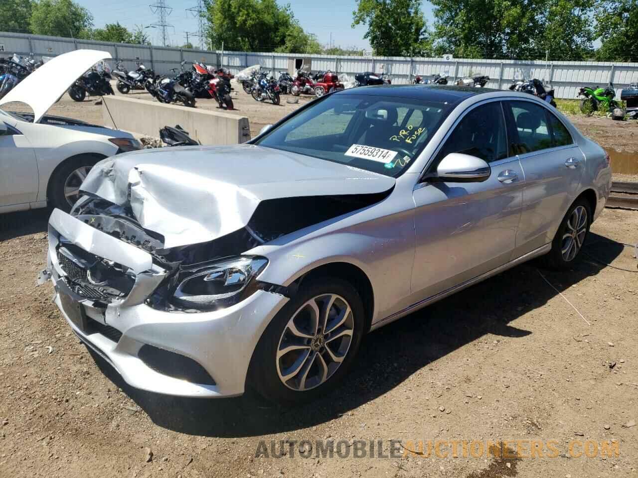 55SWF4KB7HU228653 MERCEDES-BENZ C-CLASS 2017