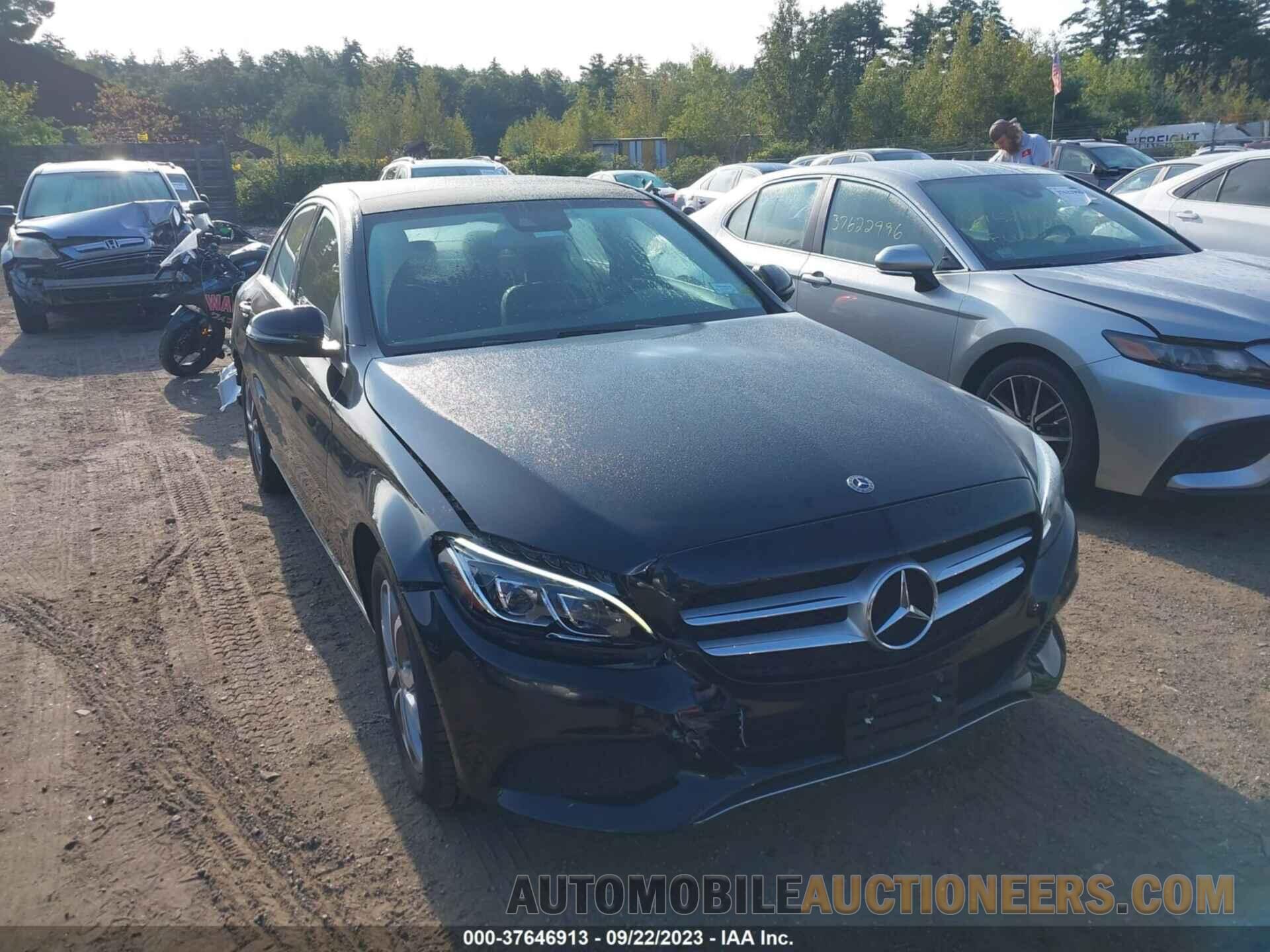 55SWF4KB7JU234636 MERCEDES-BENZ C-CLASS 2018