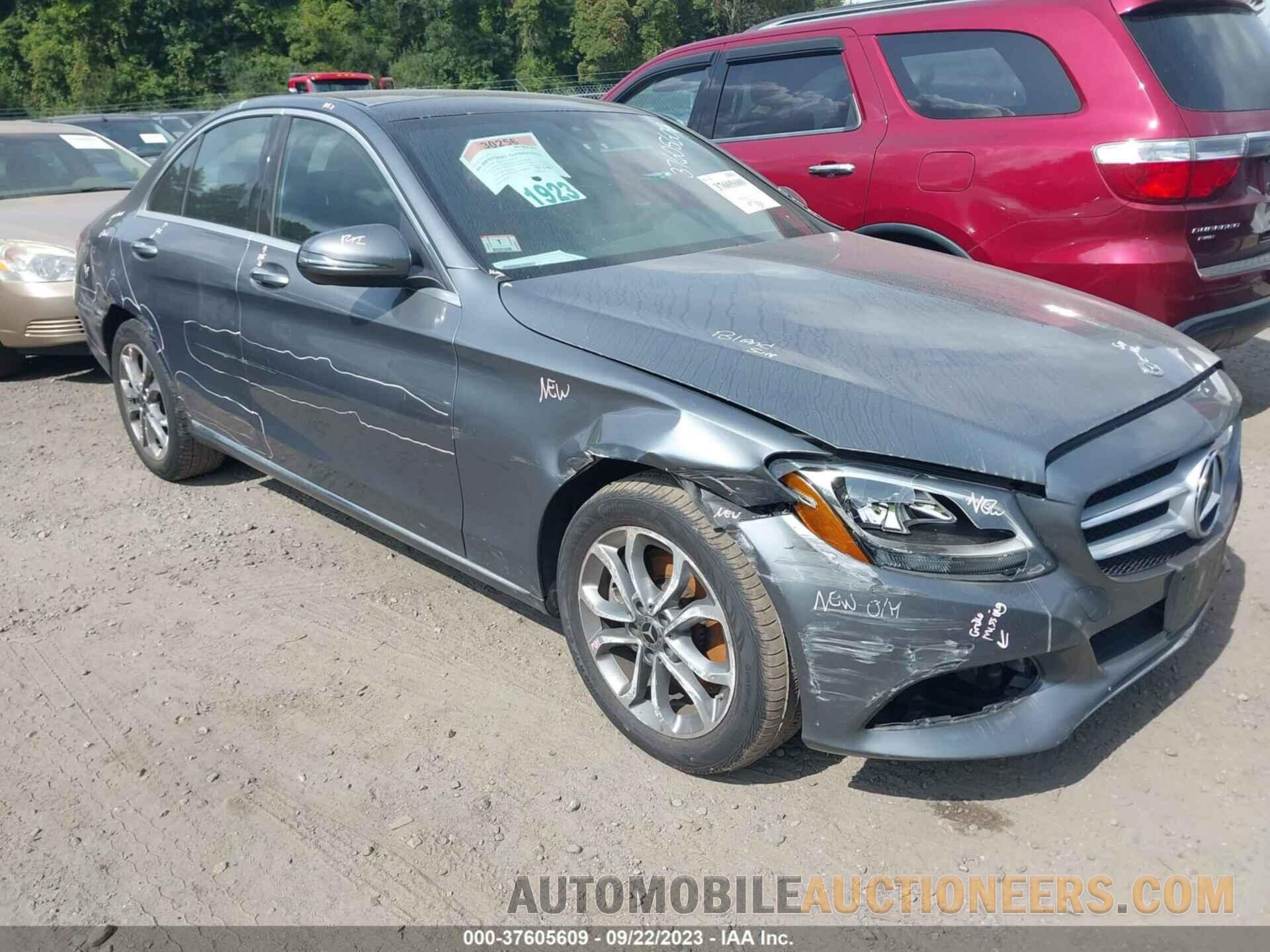 55SWF4KB7JU236239 MERCEDES-BENZ C-CLASS 2018