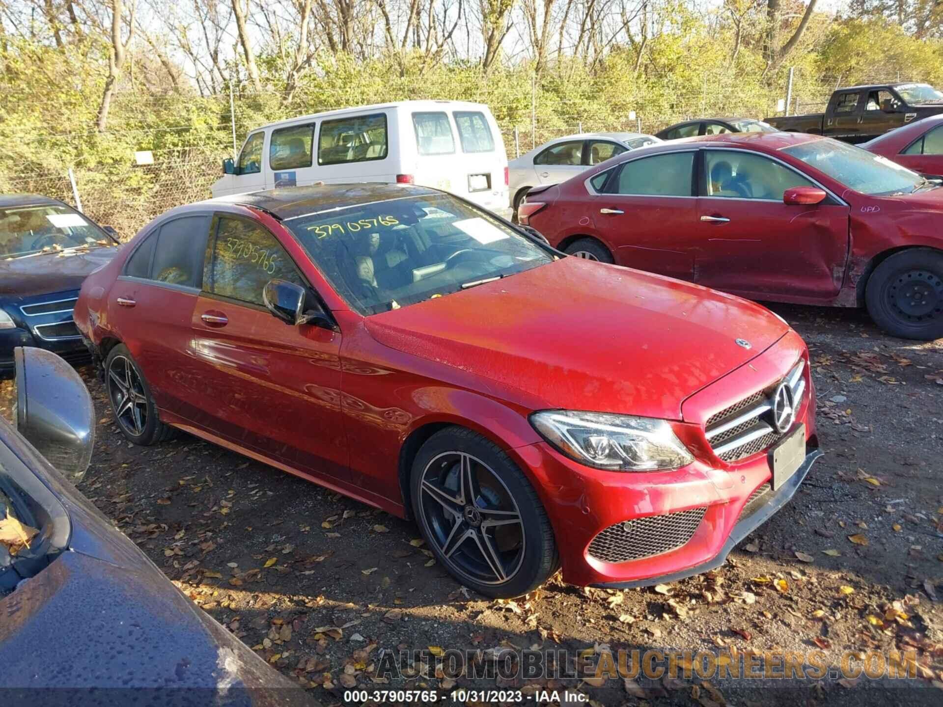 55SWF4KB7JU240906 MERCEDES-BENZ C-CLASS 2018