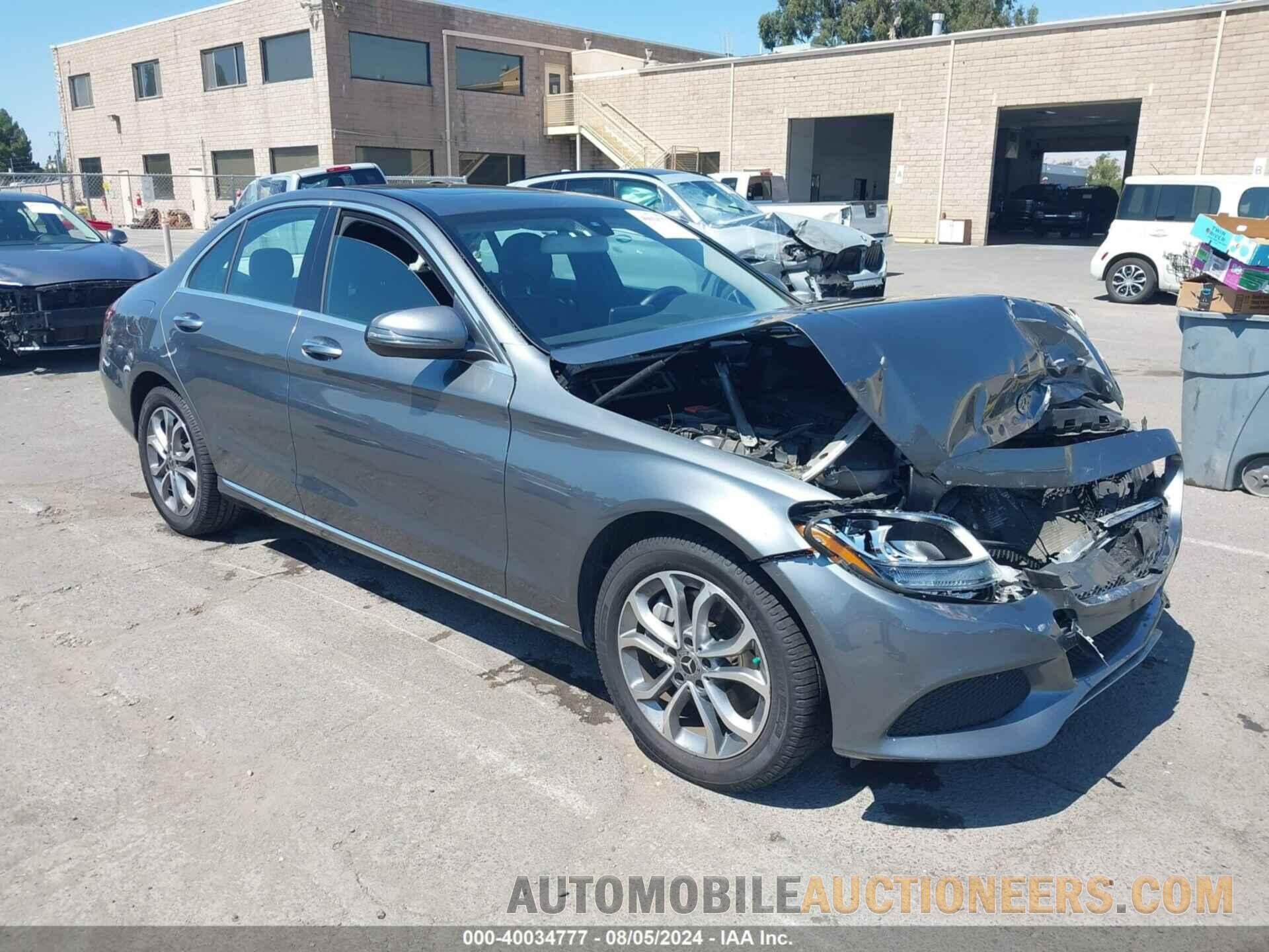 55SWF4KB7JU246785 MERCEDES-BENZ C 300 2018