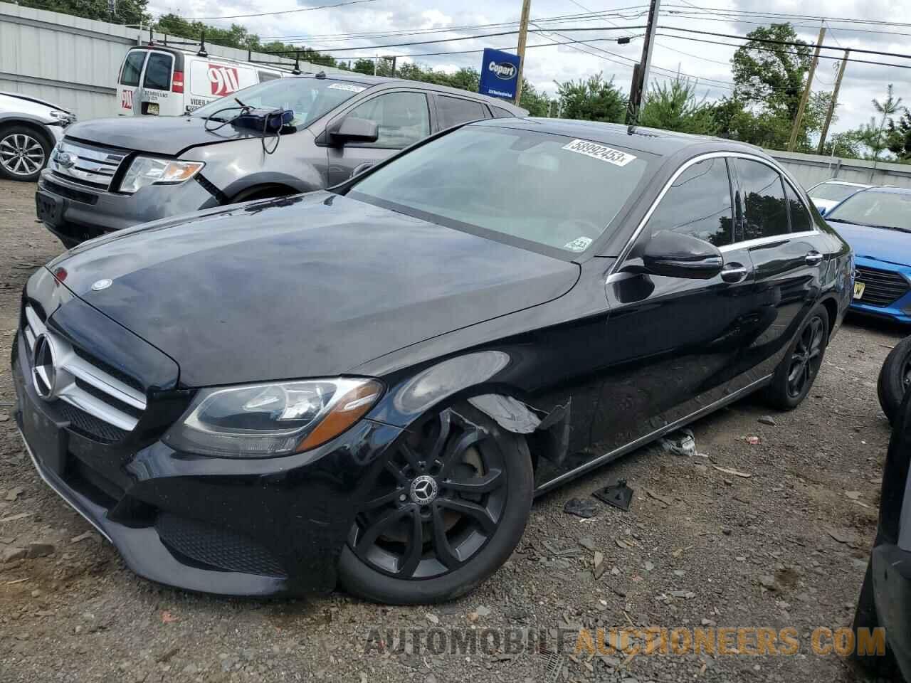 55SWF4KB7JU247516 MERCEDES-BENZ C-CLASS 2018