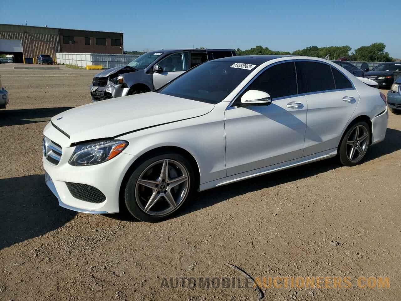 55SWF4KB7JU252442 MERCEDES-BENZ C-CLASS 2018