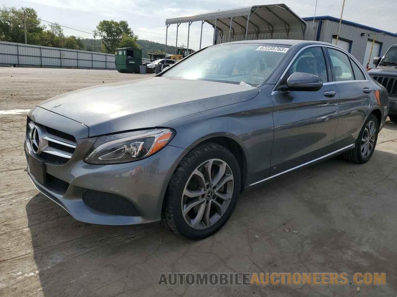 55SWF4KB7JU257303 MERCEDES-BENZ C-CLASS 2018