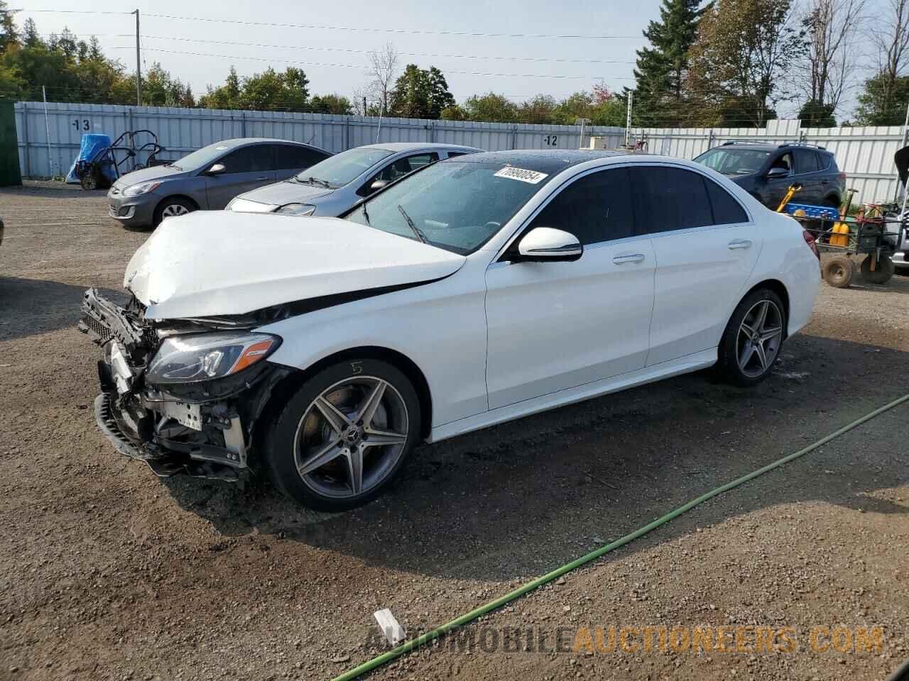 55SWF4KB7JU267961 MERCEDES-BENZ C-CLASS 2018