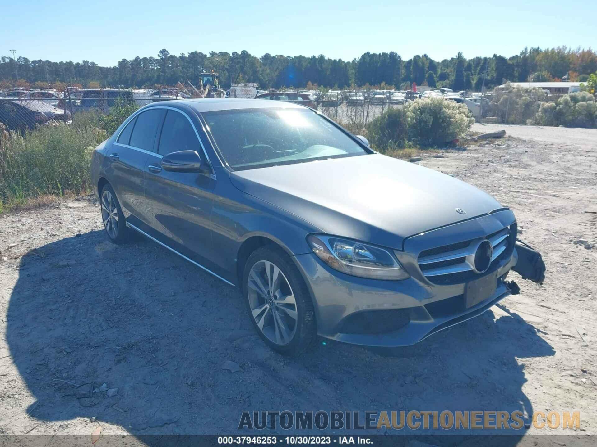 55SWF4KB7JU270942 MERCEDES-BENZ C-CLASS 2018