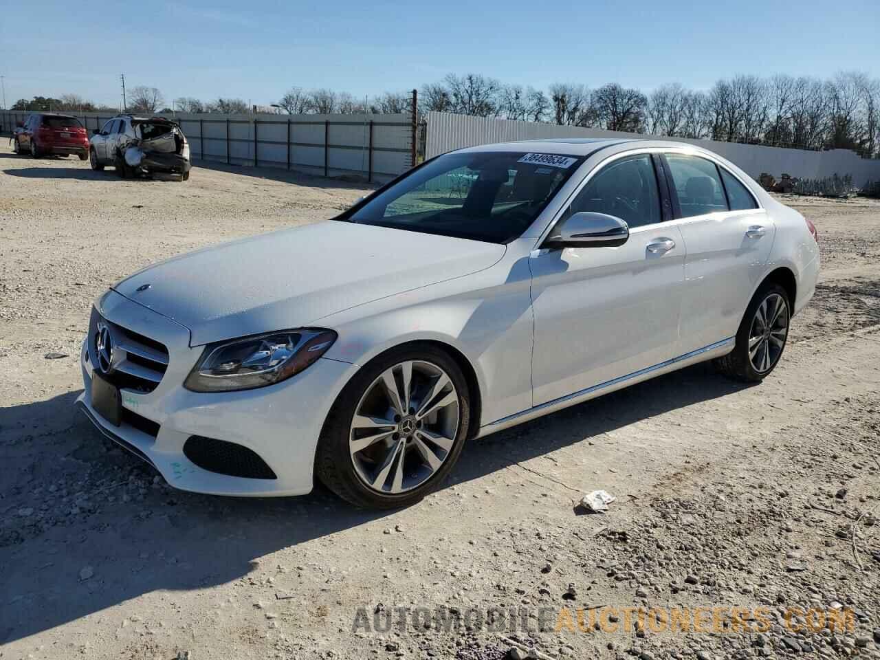 55SWF4KB7JU278832 MERCEDES-BENZ C-CLASS 2018