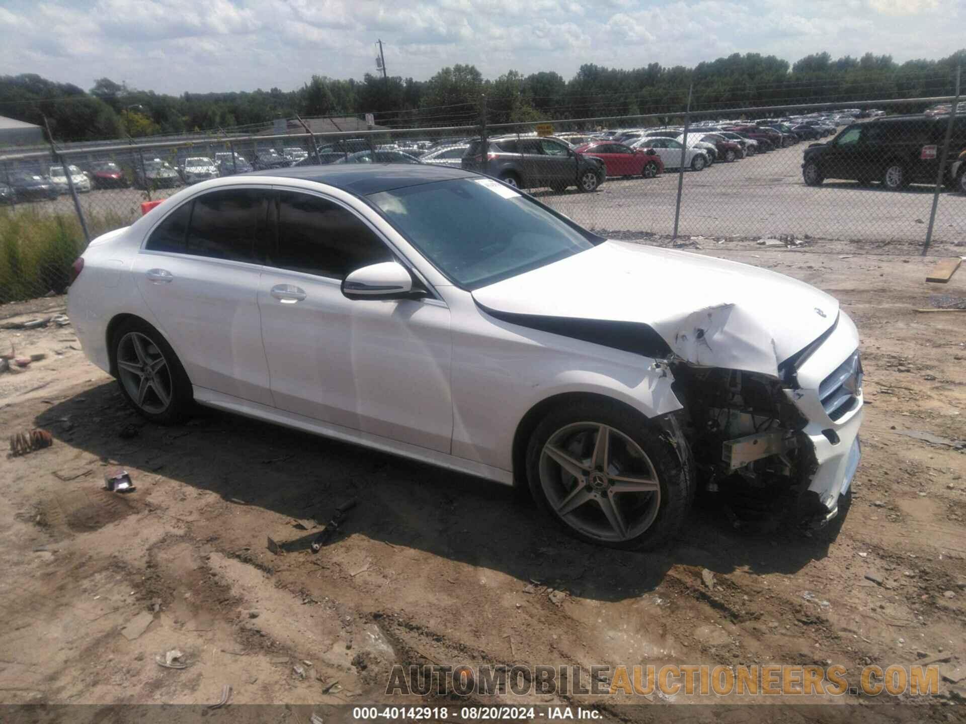 55SWF4KB7JU279415 MERCEDES-BENZ C 300 2018