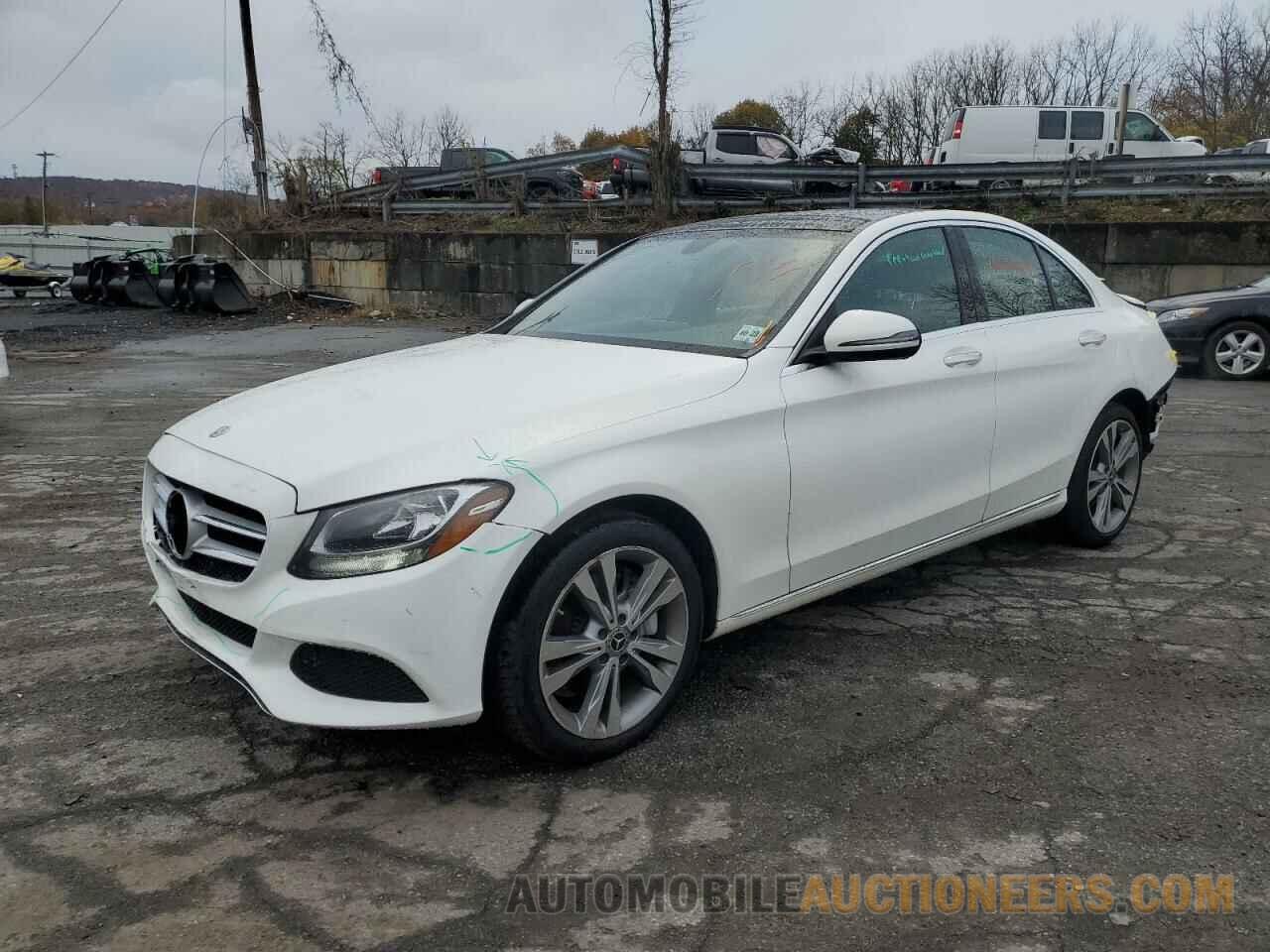 55SWF4KB7JU281505 MERCEDES-BENZ C-CLASS 2018