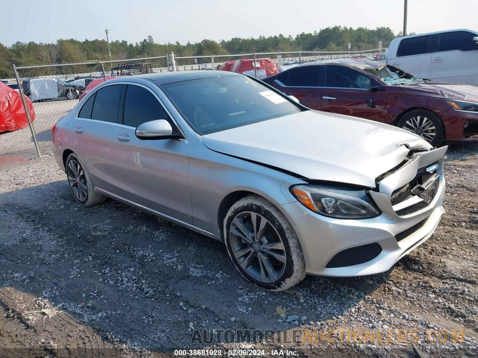 55SWF4KB8FU000402 MERCEDES-BENZ C 300 2015