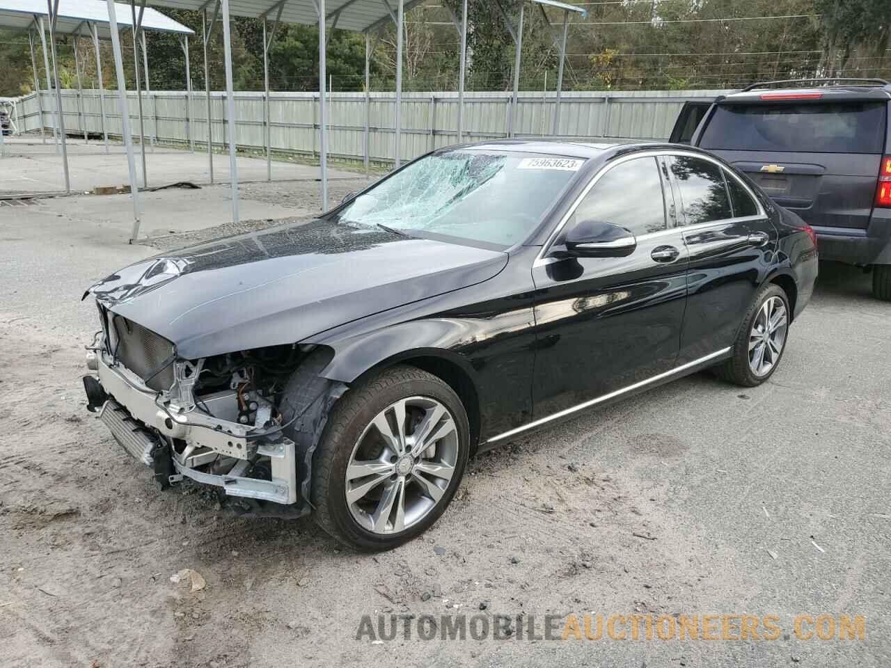 55SWF4KB8FU001520 MERCEDES-BENZ C-CLASS 2015