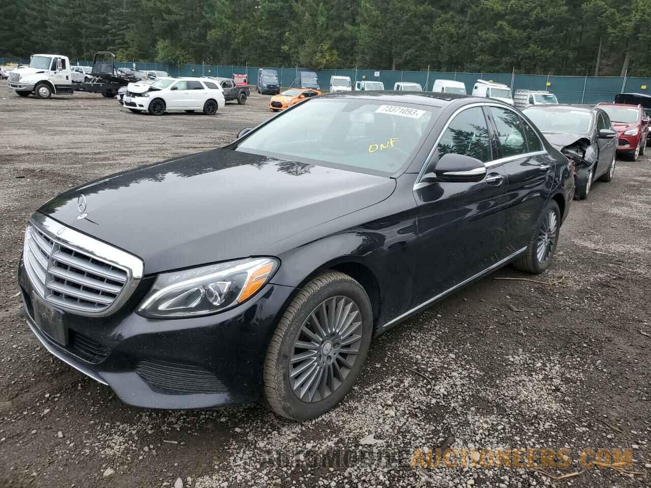 55SWF4KB8FU003445 MERCEDES-BENZ C-CLASS 2015