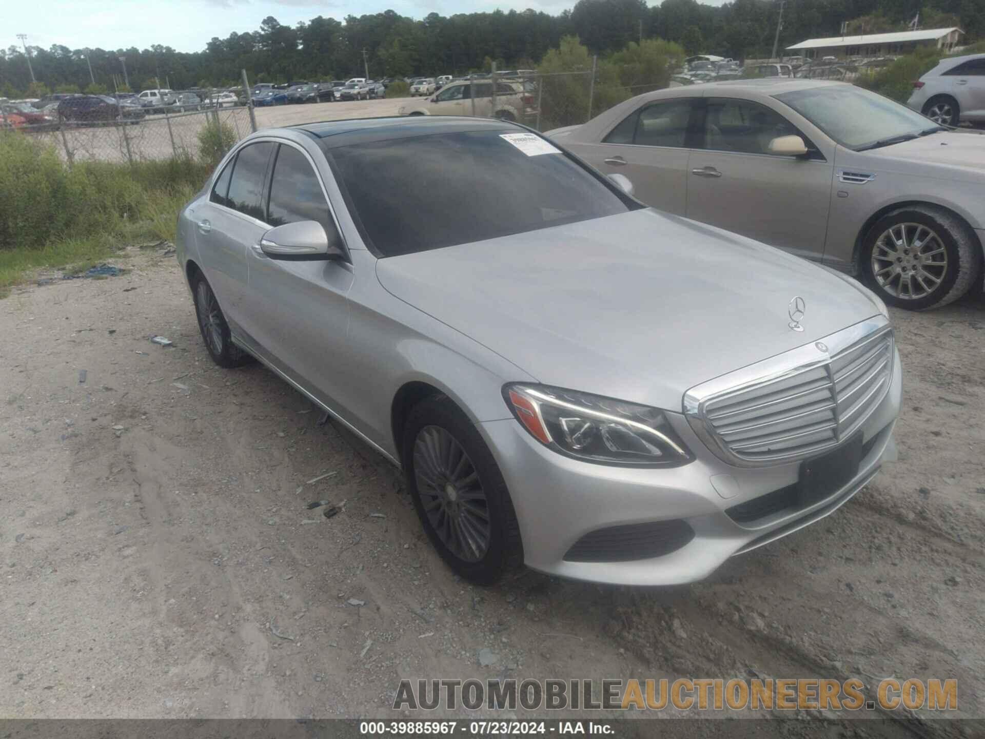 55SWF4KB8FU003560 MERCEDES-BENZ C 300 2015