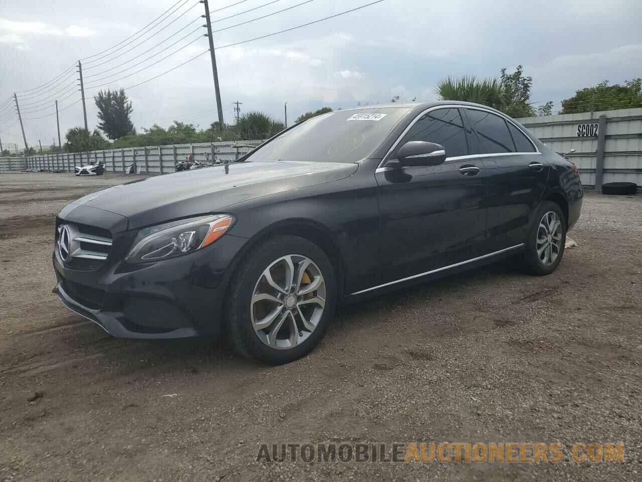 55SWF4KB8FU003641 MERCEDES-BENZ C-CLASS 2015