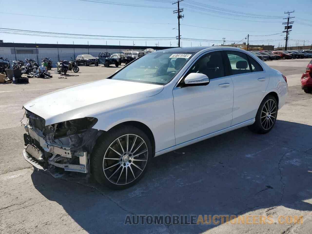 55SWF4KB8FU003977 MERCEDES-BENZ C-CLASS 2015