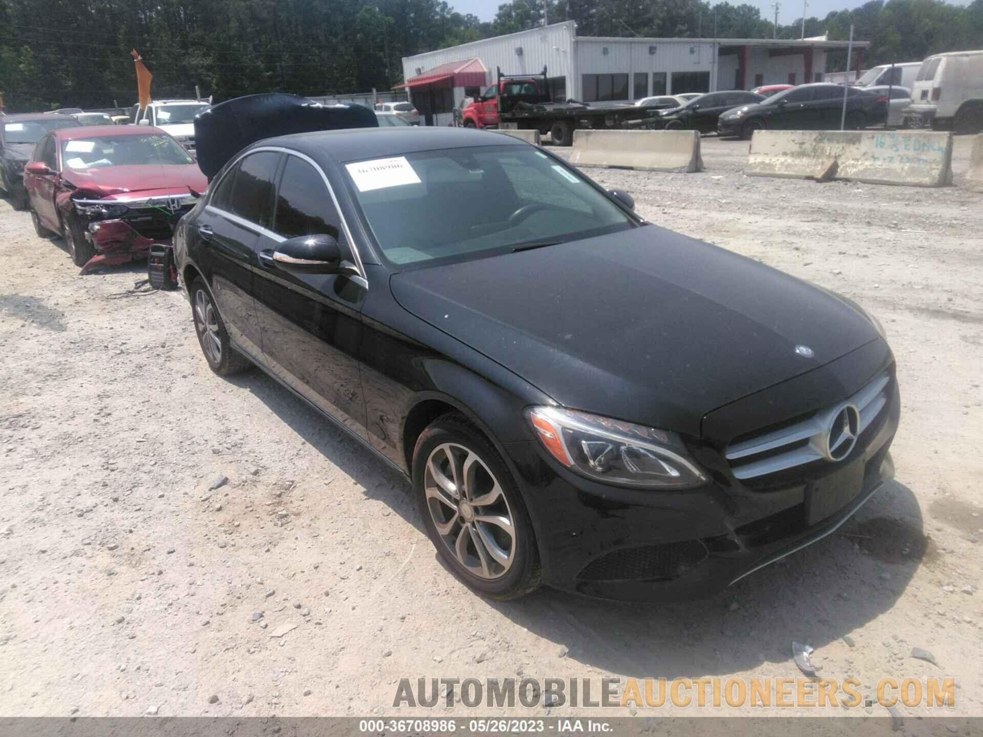 55SWF4KB8FU005132 MERCEDES-BENZ C-CLASS 2015