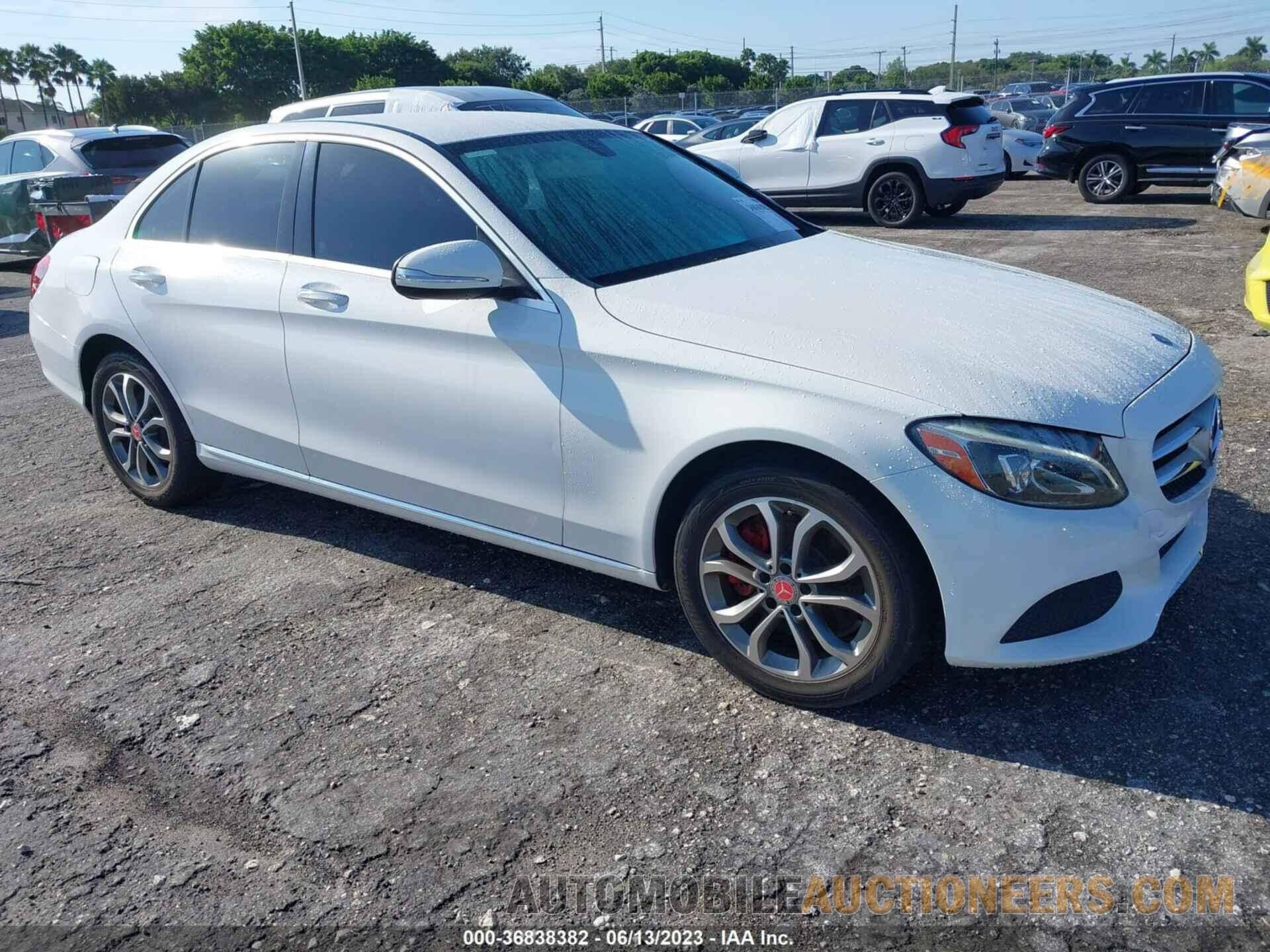 55SWF4KB8FU005325 MERCEDES-BENZ C-CLASS 2015