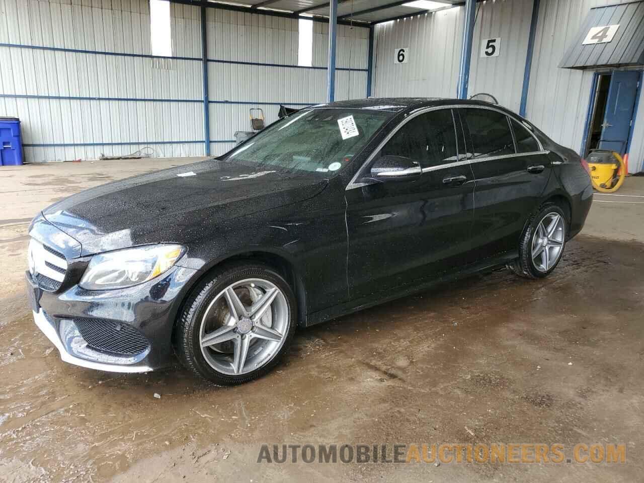 55SWF4KB8FU005549 MERCEDES-BENZ C-CLASS 2015