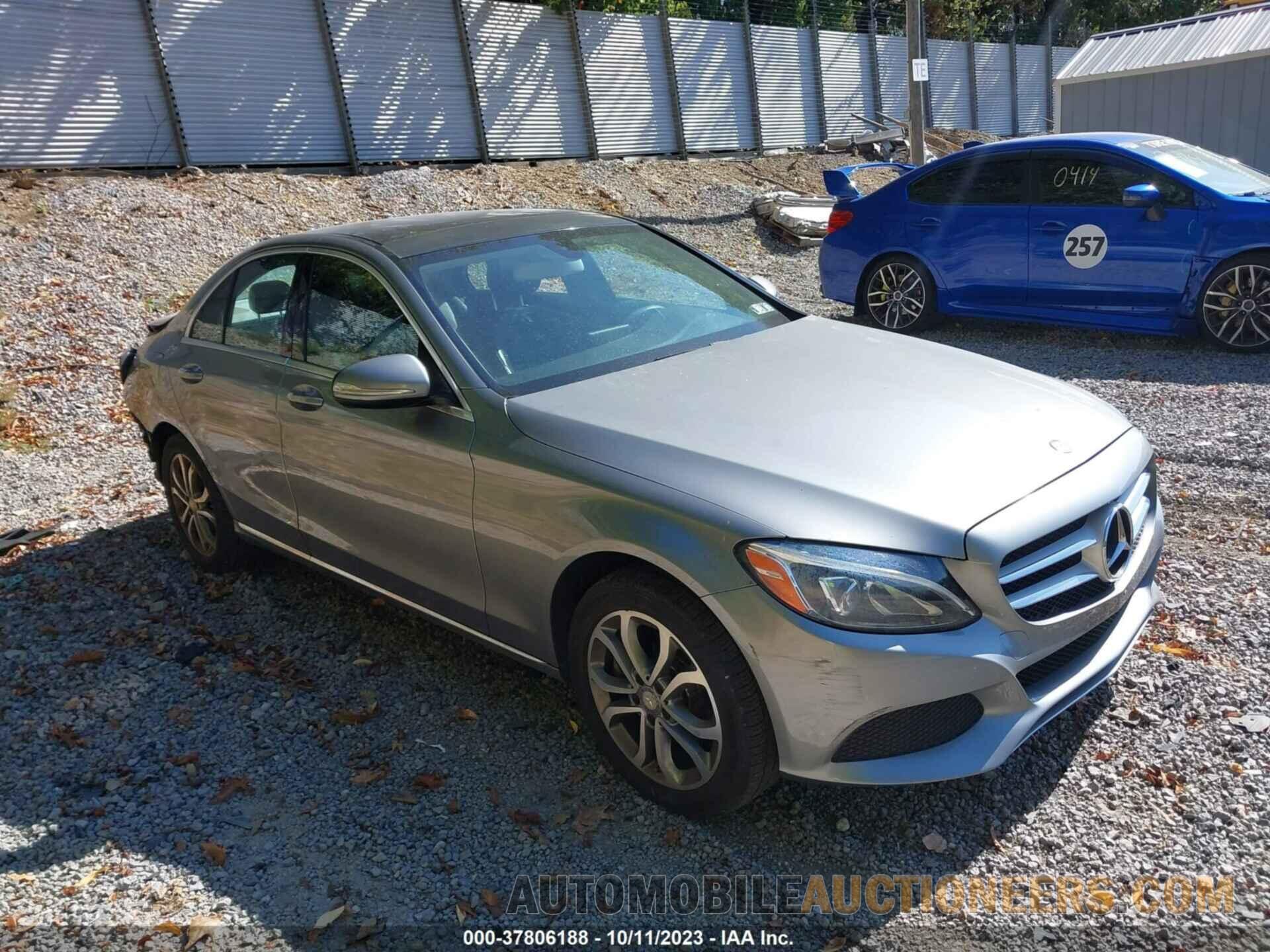 55SWF4KB8FU006393 MERCEDES-BENZ C-CLASS 2015