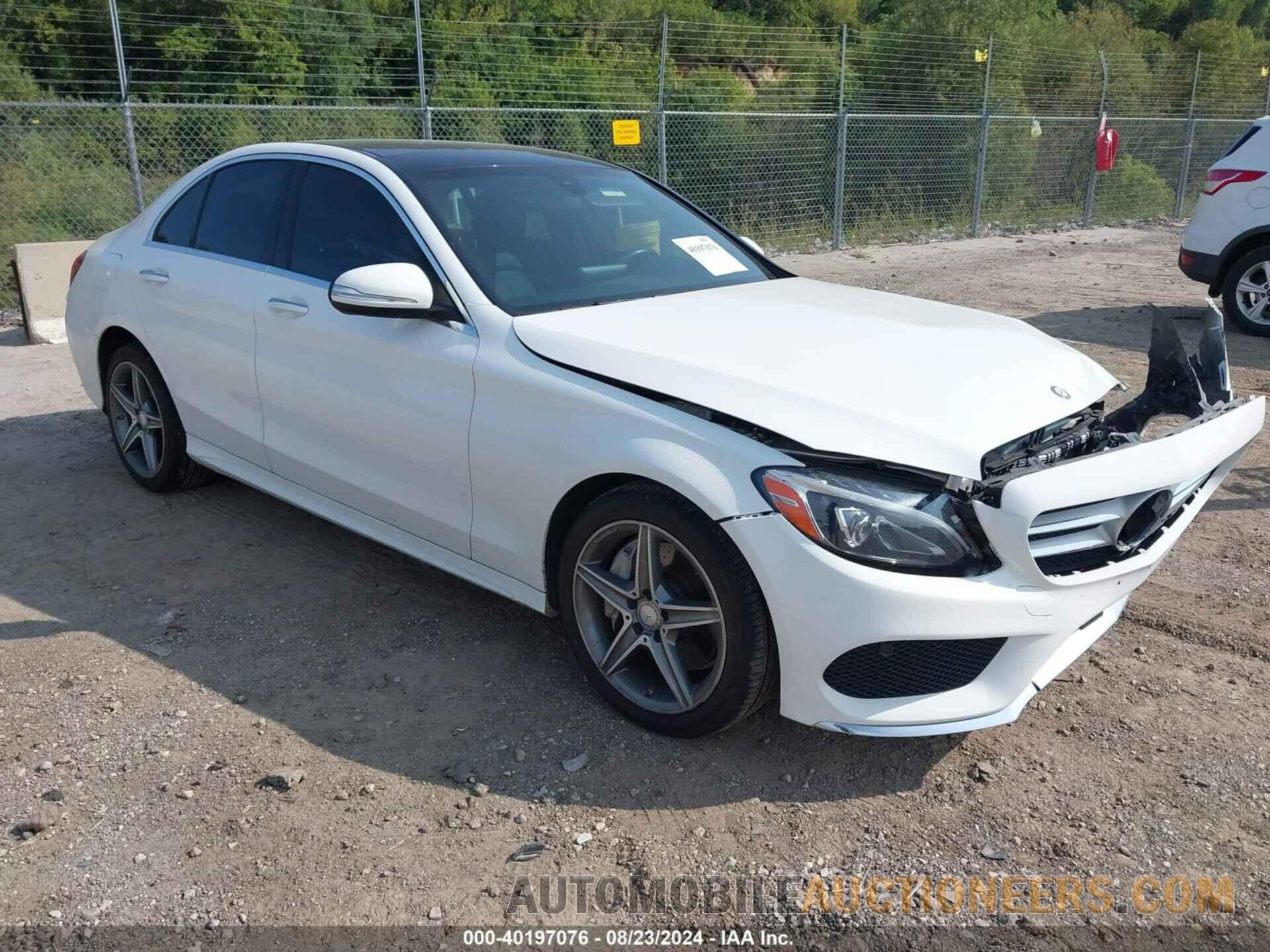 55SWF4KB8FU007611 MERCEDES-BENZ C 300 2015